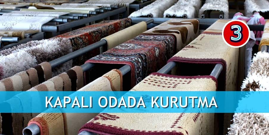 Çekmeköy halı yıkama kapalı odada kurutma